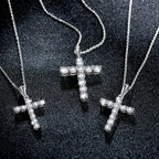 The Eternal Cross | BENYSE | Moissanite & 925 Sterling Silver