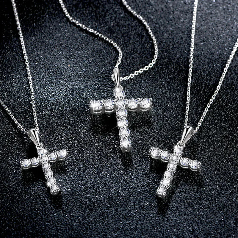The Eternal Cross | BENYSE | Moissanite & 925 Sterling Silver