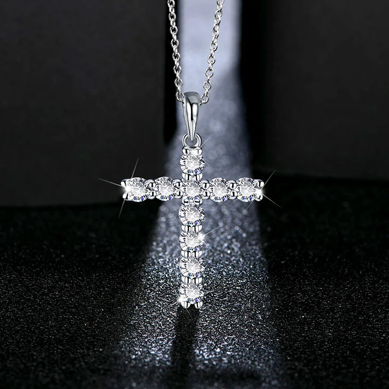 The Eternal Cross | BENYSE | Moissanite & 925 Sterling Silver