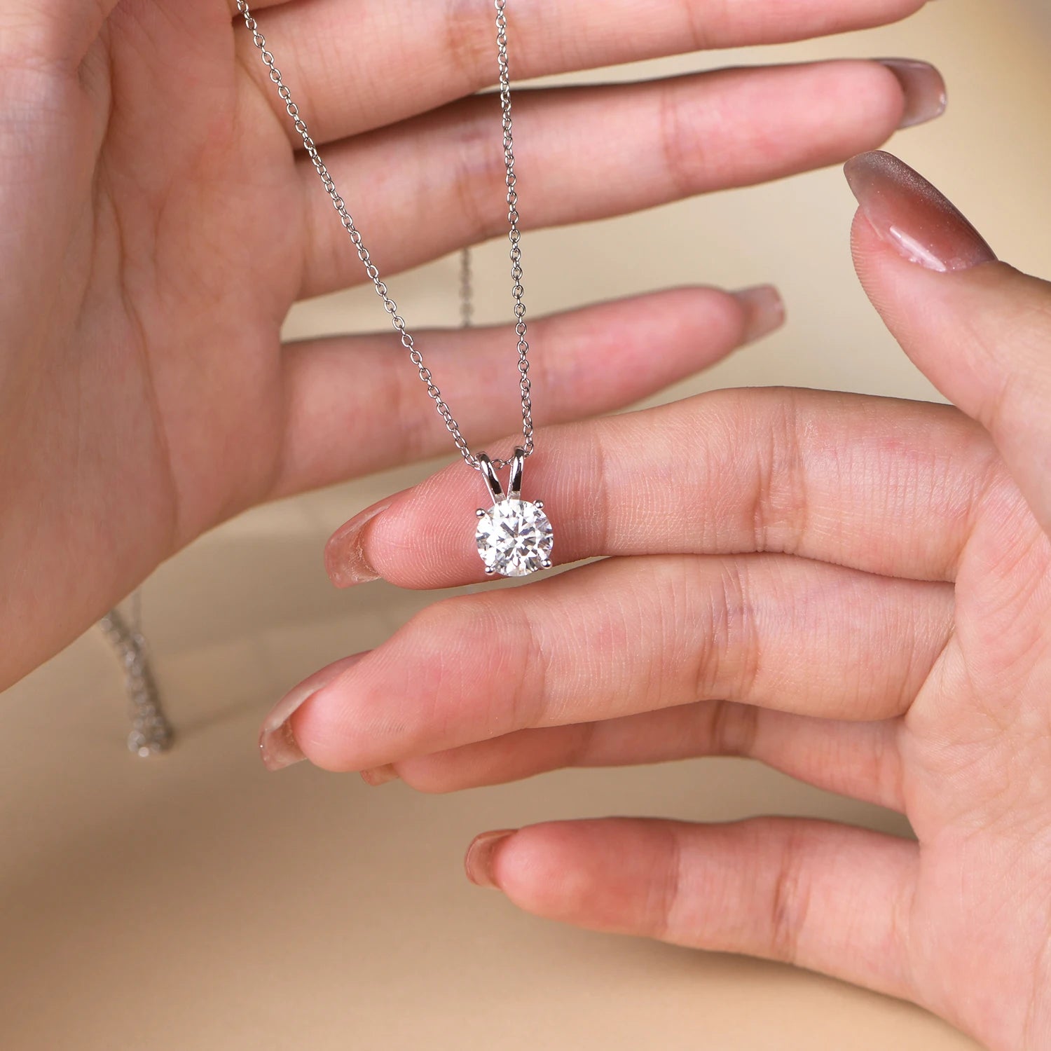 The Prague Solitaire | BENYSE | 2ct Moissanite & 925 Sterling Silver