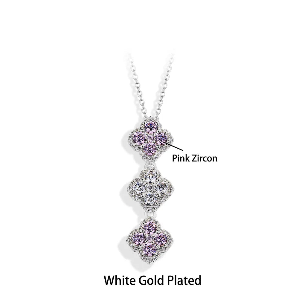 The Monaco Triple Clover | BENYSE | Moissanite & 925 Sterling Silver