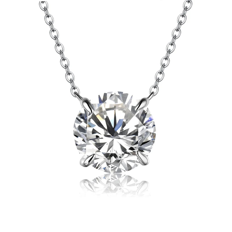 The Zurich Solitaire | BENYSE | 1ct Moissanite & 925 Sterling Silver