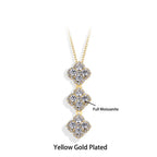 The Monaco Triple Clover | BENYSE | Moissanite & 925 Sterling Silver