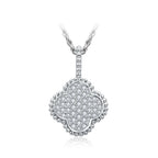 The Riviera Clover | BENYSE | Pavé Moissanite & 925 Sterling Silver