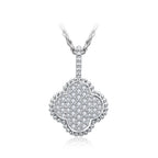 The Riviera Clover | BENYSE | Pavé Moissanite & 925 Sterling Silver