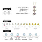 The Monaco Triple Clover | BENYSE | Moissanite & 925 Sterling Silver