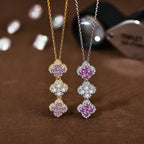 The Monaco Triple Clover | BENYSE | Moissanite & 925 Sterling Silver