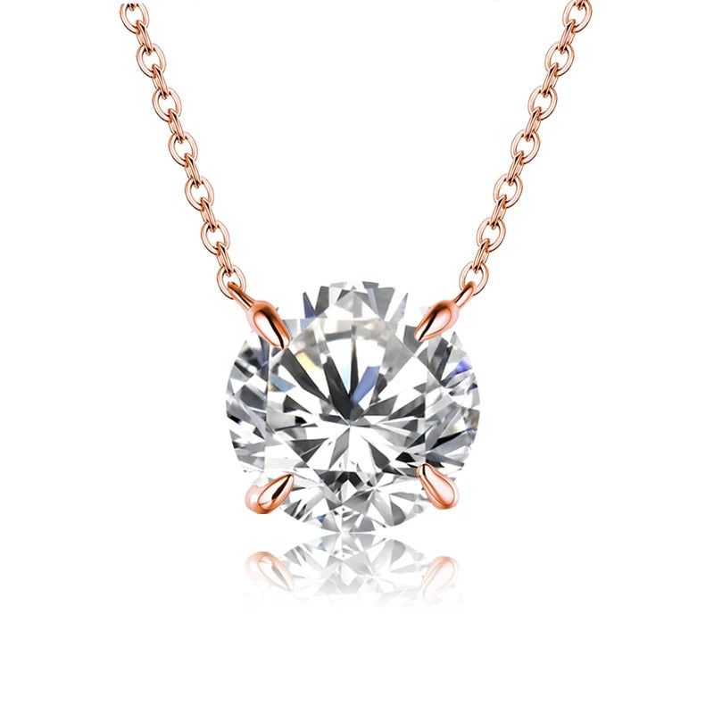 The Zurich Solitaire | BENYSE | 1ct Moissanite & 925 Sterling Silver