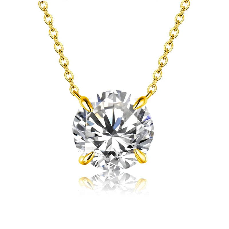 The Zurich Solitaire | BENYSE | 1ct Moissanite & 925 Sterling Silver