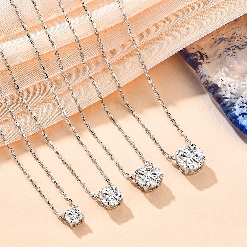 The Zurich Solitaire | BENYSE | 1ct Moissanite & 925 Sterling Silver