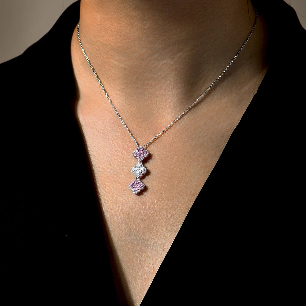 The Monaco Triple Clover | BENYSE | Moissanite & 925 Sterling Silver